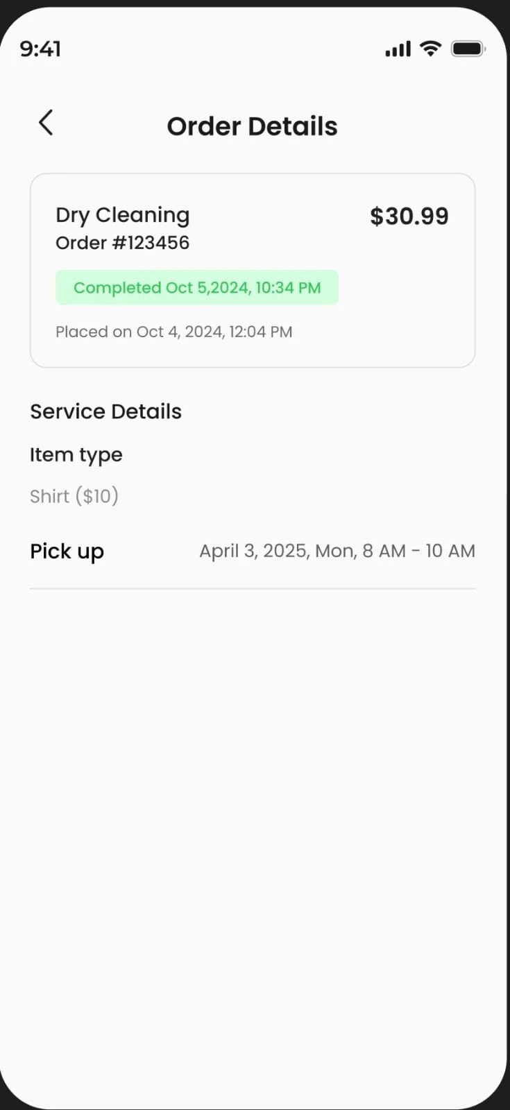 RapidVit App Screen 2